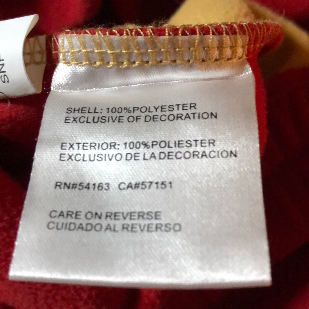 Official NFL 49ers Quarter Zip Sweater - Picture 6 of 7